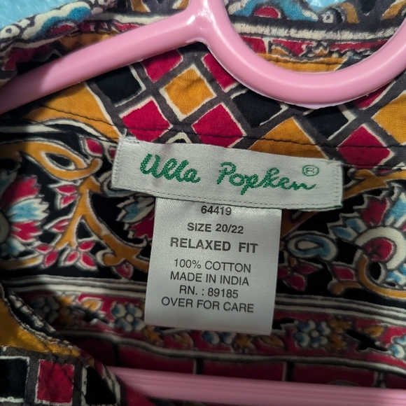 Alla PapkerColorful Floral Patterned Blouse - Picture 5 of 6